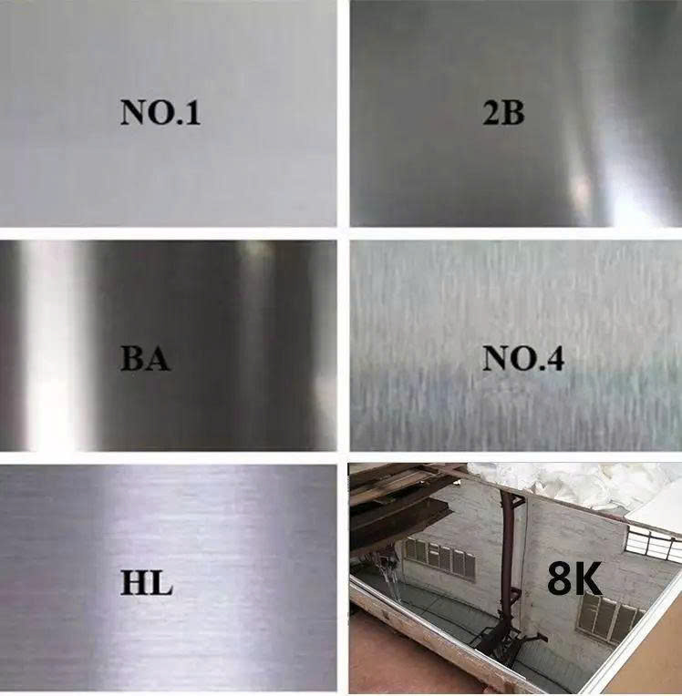 Các dạng bề mặt inox
