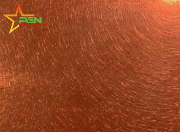 TẤM INOX XƯỚC RỐI MÀU ĐỎ