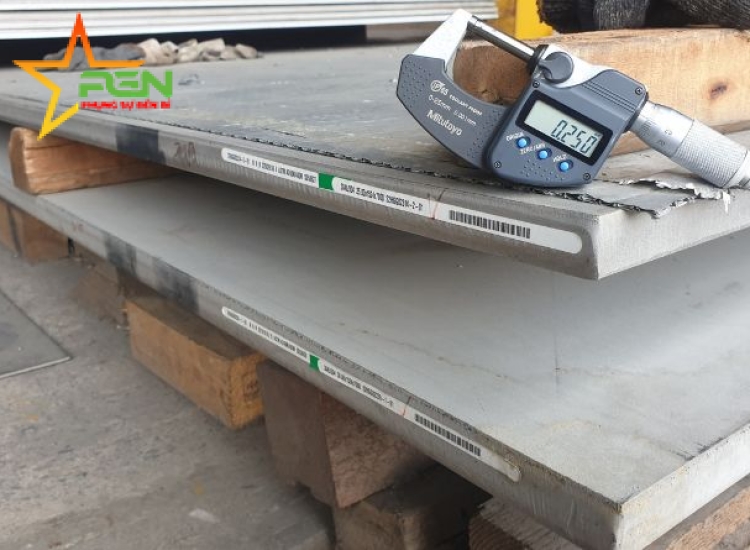 TẤM INOX 304/304L DÀY 25MM No.1