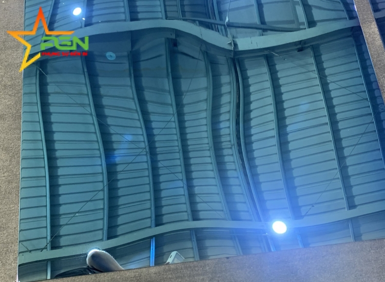 TẤM INOX GƯƠNG MÀU XANH