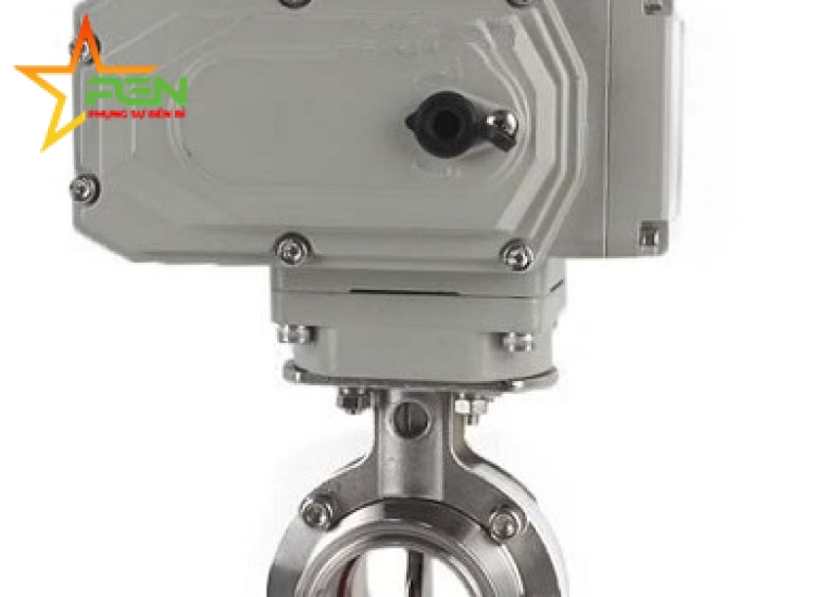 Van bướm vi sinh điều khiển điện