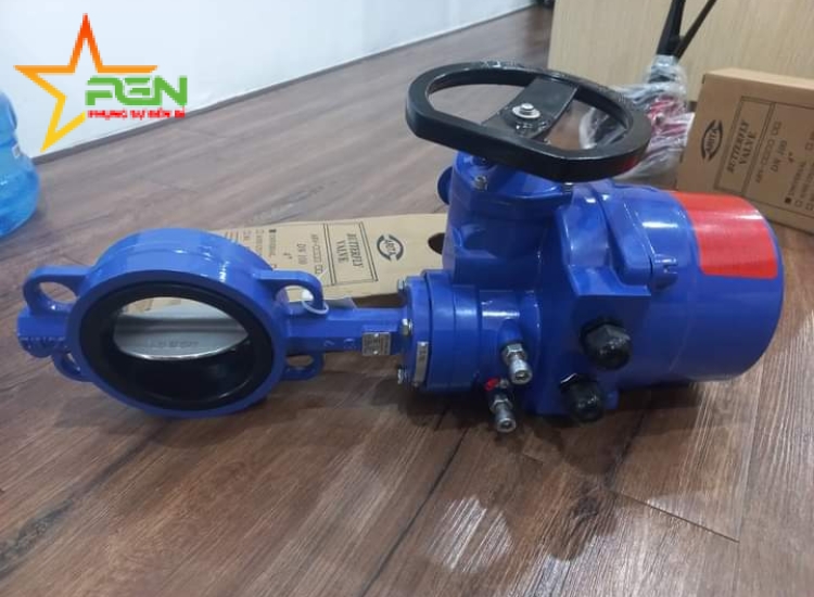 VAN BƯỚM TAY QUAY GANG CI | ARITA | CBV-G-UF-PN16/CAST IRON BUTTERFLY VALVE GEAR OPERATOR WAFER TYPE PN16