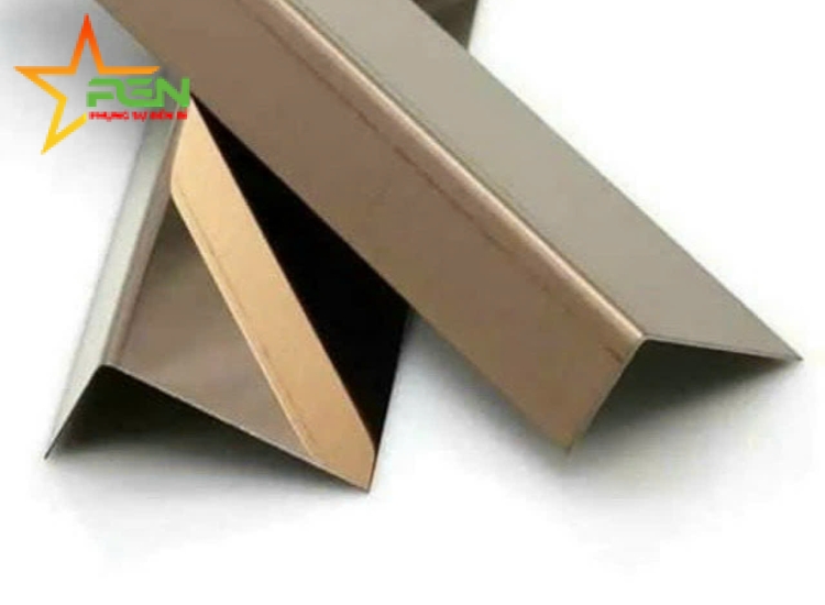 NẸP TRANG TRÍ CHỮ L - INOX MÀU