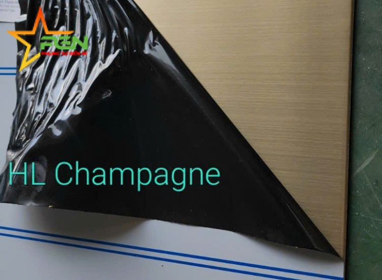 TẤM INOX XƯỚC CHAMPAGNE
