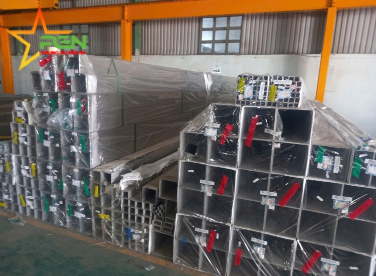 HỘP VUÔNG INOX 304|316- 127*127*2.0M