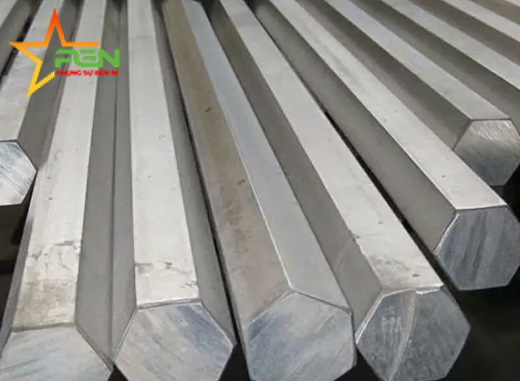 THANH LỤC GIÁC INOX 304|316 PHI 70 |S304|316 Stainless Steel Hexagon Bar | Diameter 70mm