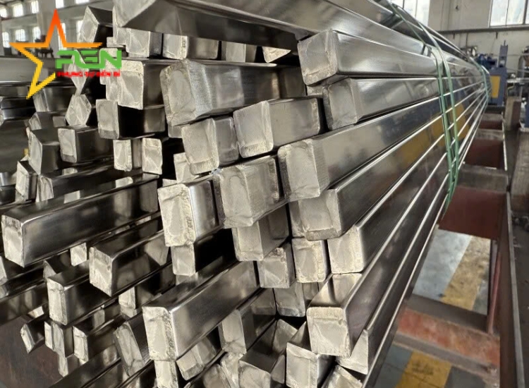 THANH LÁP VUÔNG ĐẶC INOX 304|316 - 25x25|Stainless Steel Square Bar 25 x 25 - 304|316