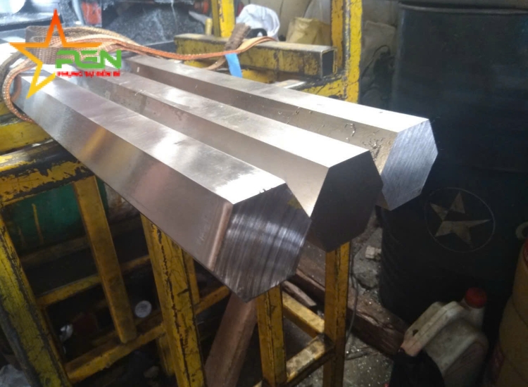 THANH LỤC GIÁC INOX 304|316 PHI 65 |S304|316 Stainless Steel Hexagon Bar | Diameter 65mm
