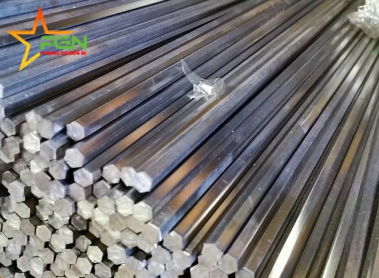 THANH LỤC GIÁC INOX 304|316 PHI 32|S304|316 Stainless Steel Hexagon Bar | Diameter 32mm