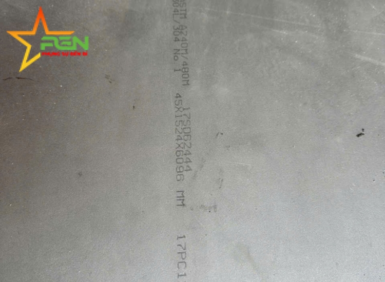 TẤM INOX 316/316L No1 dày 45MM