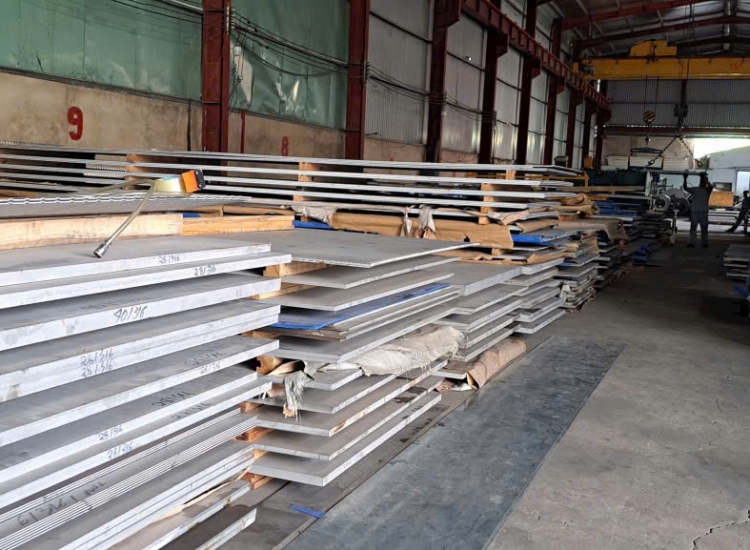 TẤM INOX 316/316L  DÀY  150MM BỀ MẶT No.1